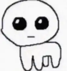 confetti falling on sad blob