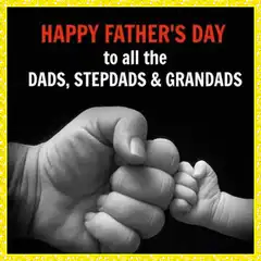Happy Father's Day fist bump