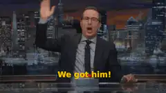 John Oliver We Got Him Confetti