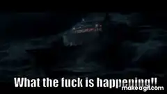 What the fuck is happening boat