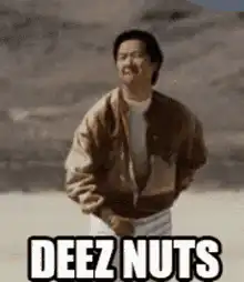 Deez Nuts Guy Pointing