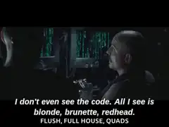 The Merovingian explains the code