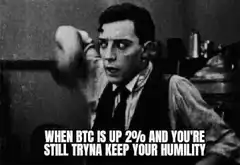 Buster Keaton Bitcoin Humility