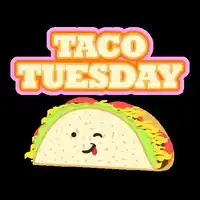 Taco Tuesday with cute taco
