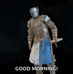 Knight Good Morning