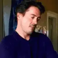 Robert Downey Jr. facepalm