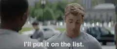 I'll put it on the list