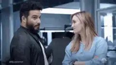 Jack and Sabrina fist bump