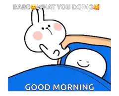 Bunny Good Morning Kiss