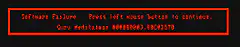 Software Failure Guru Meditation Error