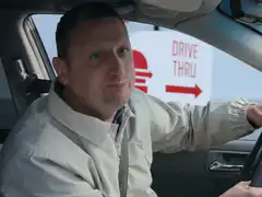 I'm doing something drive thru