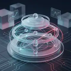 Futuristic holographic data sphere