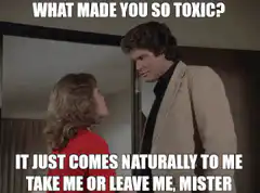 What made you so toxic take me or leave me