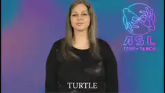 ASL sign for turtle