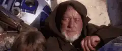 Obi-Wan Kenobi nodding