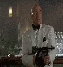 Jean-Luc Picard screams at a kid