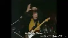 Ya Mo Be There guitar player