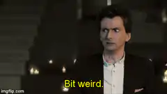David Tennant Bit Weird