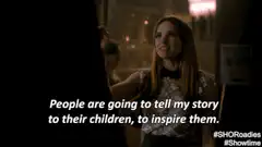 Woman talks about inspiring children