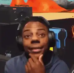 Ninja thinking face reaction