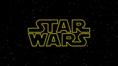 Star Wars logo on starfield