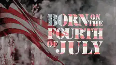 Born on the Fourth of July title card