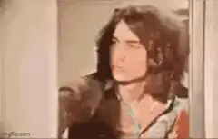 Man surprised by falling object