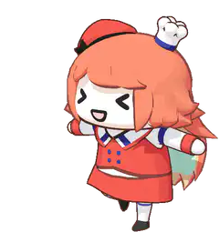 Chibi Momoyo dancing