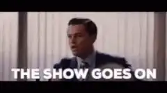 The Show Goes On Leonardo DiCaprio
