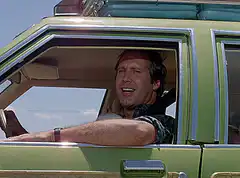 Chevy Chase and Kate Jackson in National Lampoon's Vacation