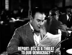 Man reading report laughs hysterically
