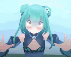anime girl screaming planet explosion