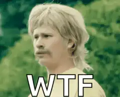 WTF guy reaction