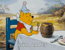 Winnie the Pooh Who Cares