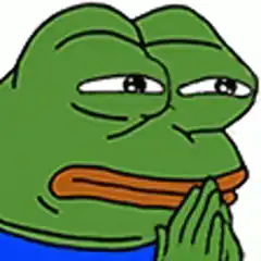 Pepe the Frog praying