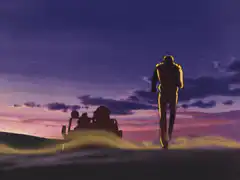 Sailor Moon car shield against giant