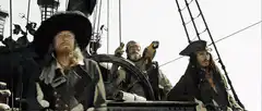 Pirates looking through spyglasses