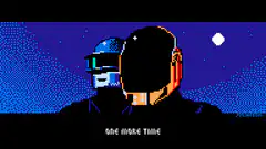 Daft Punk pixel art animation
