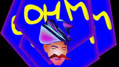 Ohm Man with mustache and turban