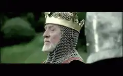 King Arthur turns his head