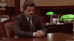 Ron Swanson She's Here