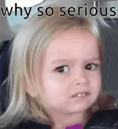 why so serious toddler