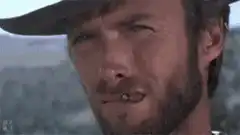 Clint Eastwood and the little girl