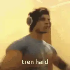 Man dancing with headphones