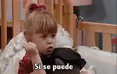 Little girl gives thumbs up