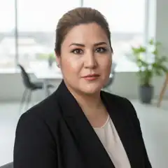 Businesswoman in office