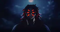 Akaza Demon Slayer Mask