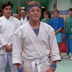 Johnny Lawrence Karate Kid Smirk