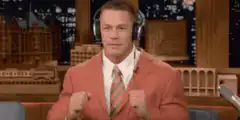 John Cena doing the chicken dance