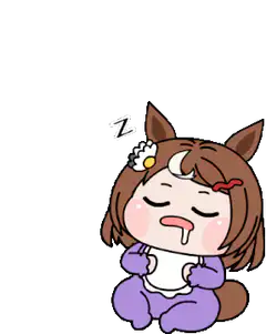 sleeping horse girl